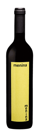 Botella de Menina Tinto, Tempranillo equilibrado de mesa