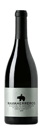 Bottle of Navaherreros red, pure mineral Garnacha blend