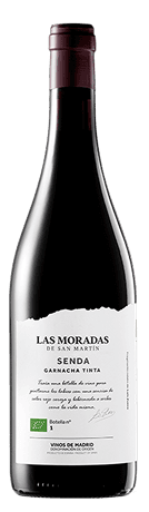 Bottle of Senda red, fresh granite-driven Garnacha