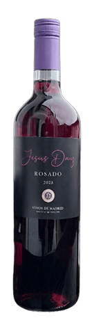 Bottle of Altos de Colmenar rosé, Tempranillo-based and fresh
