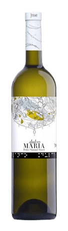 Bottle of Jeromín Blanco, fresh Malvar-Albillo white