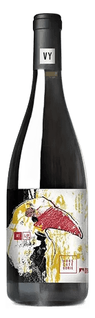 Bottle of La Pájara white wine from ValleYglesias